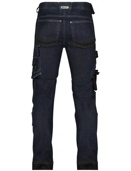 Spodnie robocze jeansowe Dassy Kyoto stretch denim