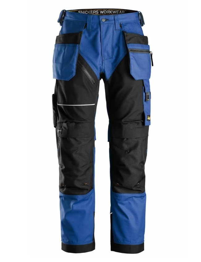 Spodnie robocze Snickers 6214 Ruff Work Canvas+ z workami Spodnie robocze Snickers 6214 Ruff Work Canvas+ z workami