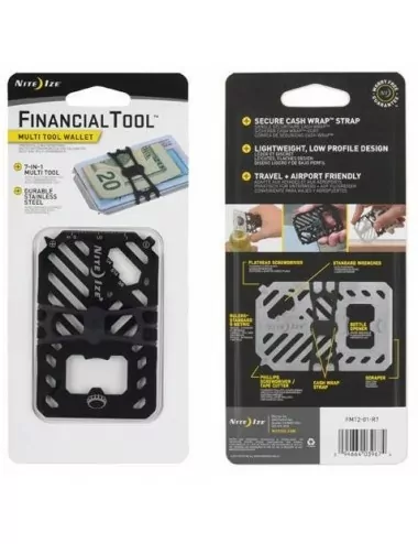 Wielofunkcyjny multi-tool Nite Ize FinancialTool Multi Tool Wallet |