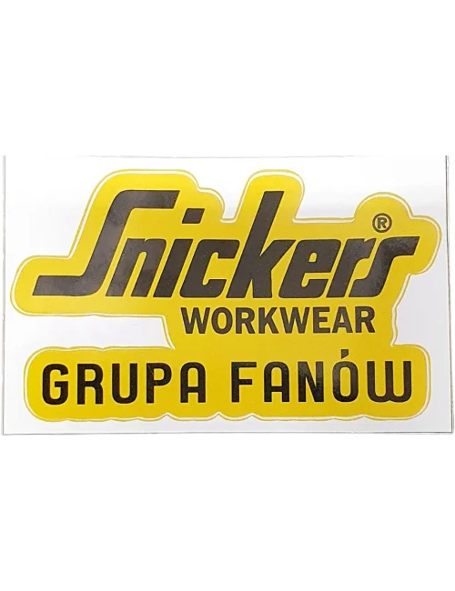 Naklejka Snickers Workwear Grupa Fanów