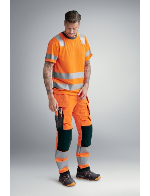 Spodnie robocze odblaskowe Snickers 6243