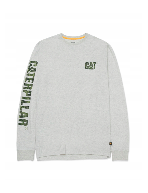 Bluza longsleeve CAT Trademark Banner