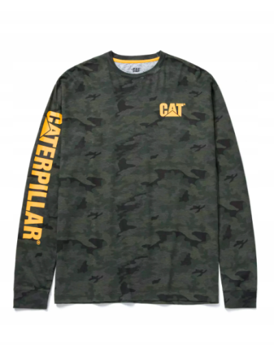 Bluza longsleeve CAT Trademark Banner