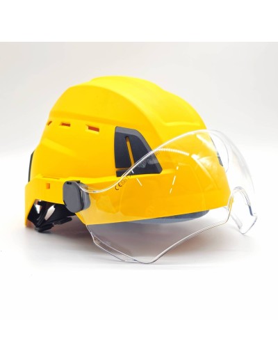 Kask ochronny z okularami zintegrowanymi Protekt Atra V40