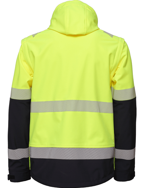 Kurtka softshell odblaskowa Bosafety Valencia C2