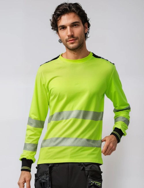 Koszulka longsleeve odblaskowa Bosafety Rico