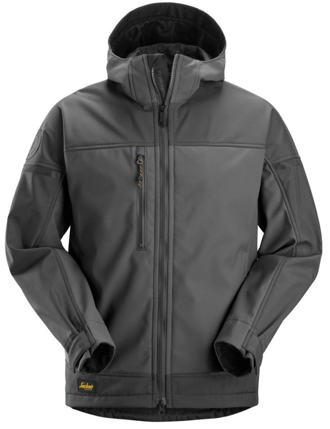 Kurtka softshell stretch AllroundWork z kapturem Snickers 1226