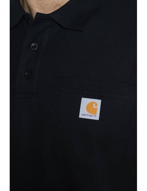 Koszulka polo Carhartt 106685.BLK