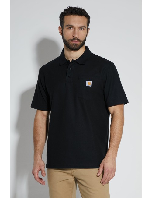 Koszulka polo Carhartt 106685.BLK