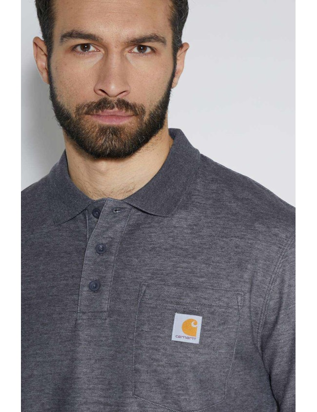 Koszulka polo Carhartt 106685.BLK