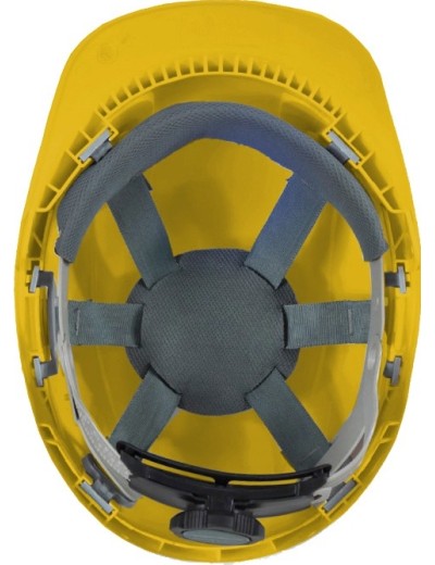 Kask budowlany ochronny Morion z paskiem