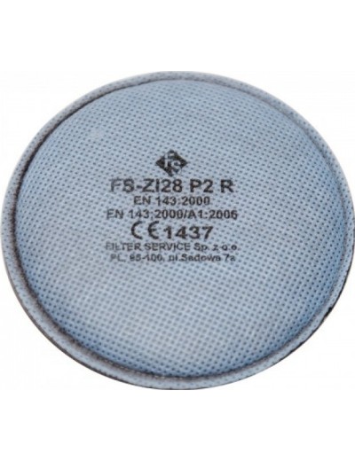 Filtr przeciwpyłowy do maski P2 z węglem aktywnym FS-ZI28 P2 R