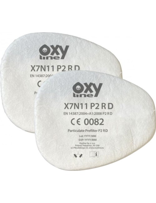 Filtr przeciwpyłowy do maski P2 OXYPRO X7N11 P2 R