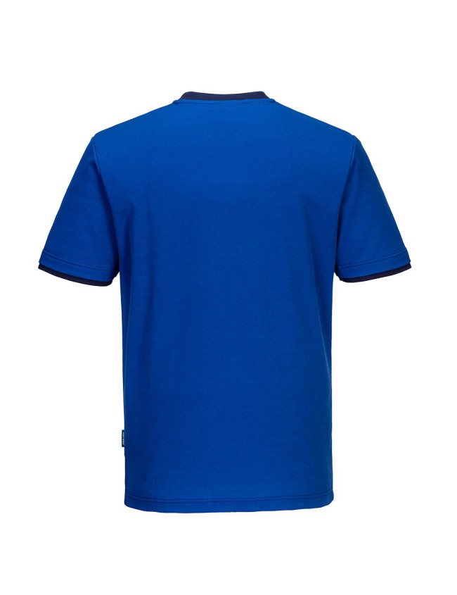T shirt męski dwukolorowy Portwest PW211