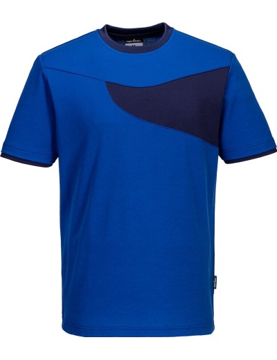 T shirt męski dwukolorowy Portwest PW211