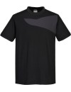 T shirt męski dwukolorowy Portwest PW211