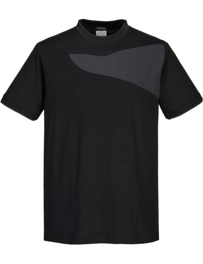 T shirt męski dwukolorowy Portwest PW211