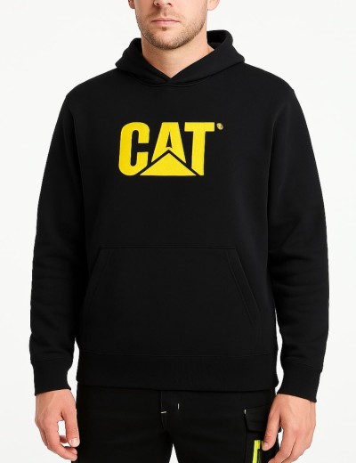 Bluza z kapturem CAT logo | Balticbhp.pl