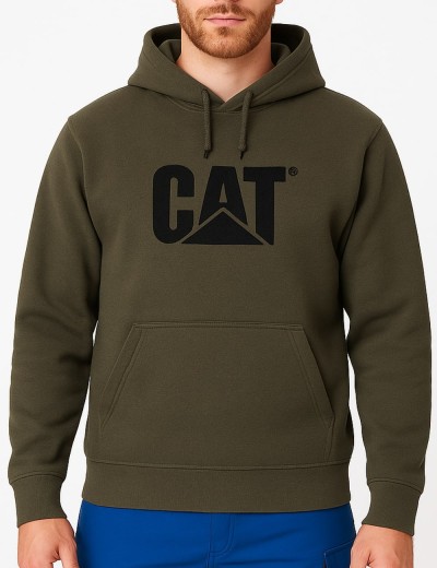 Bluza z kapturem CAT logo | Balticbhp.pl