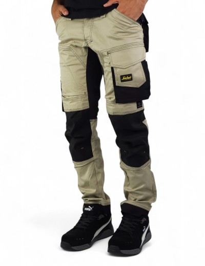 Snickers 6341 spodnie robocze Stretch AllroundWork | Balticbhp.pl
