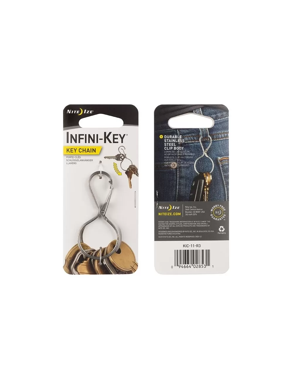 Karabińczyk na klucze Nite Ize Infini-Key