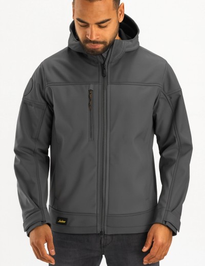 Kurtka softshell AllroundWork z kapturem Snickers 1226| Balticbhp.pl