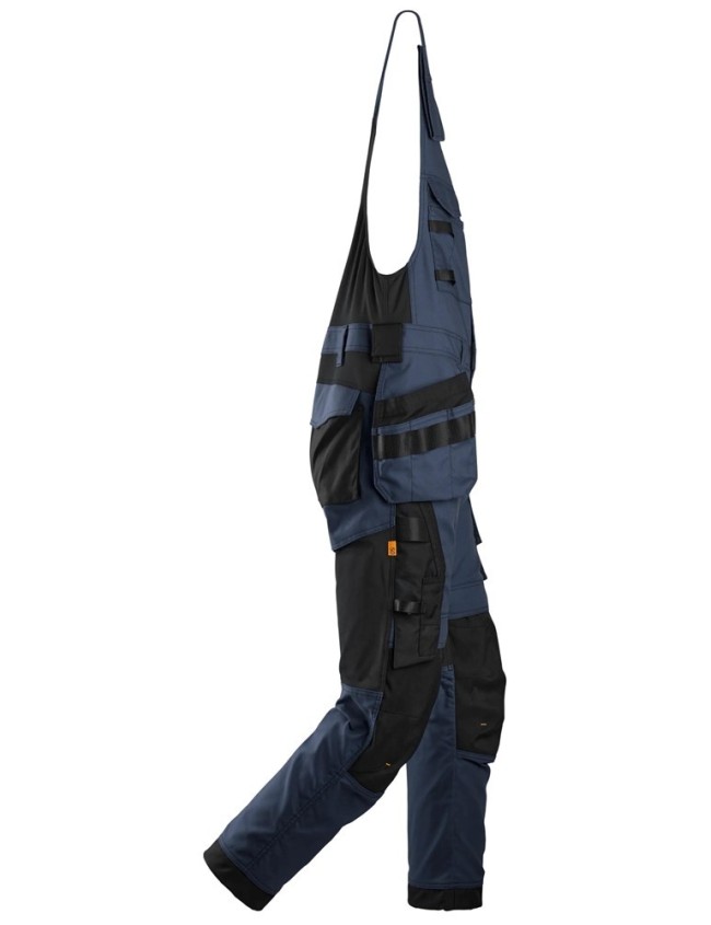 Spodnie robocze ogrodniczki Snickers 6014 Canvas Stretch