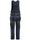 Spodnie robocze ogrodniczki Snickers 6014 Canvas Stretch