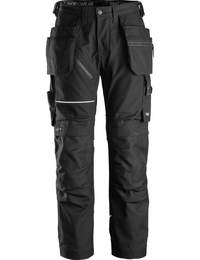 Spodnie robocze Snickers 6214 Ruff Work Canvas+ z workami