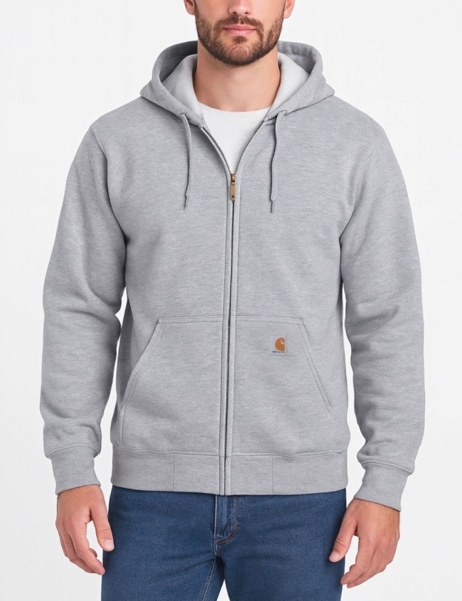 Bluza robocza z kapturem Carhartt K122 MIDWEIGHT ZIP HOODED