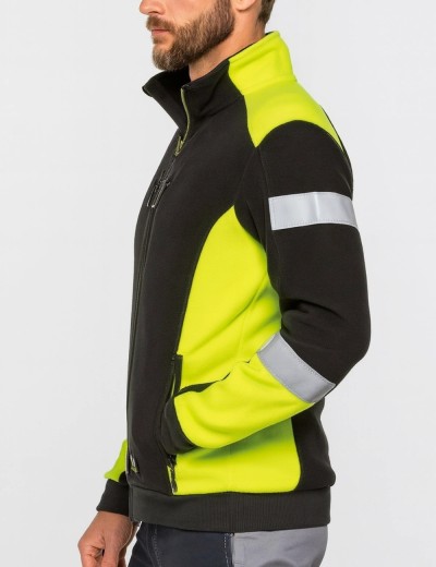 Bluza polarowa odblaskowa SIR MC3128