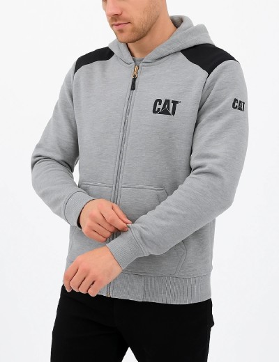 Bluza z kapturem rozpinana CAT Essential Banner | Balticbhp.pl