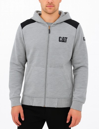 Bluza z kapturem rozpinana CAT Essential Banner | Balticbhp.pl