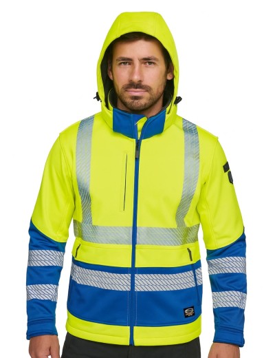Kurtka softshell odblaskowa Sir Safety Starmax | Balticbhp.pl