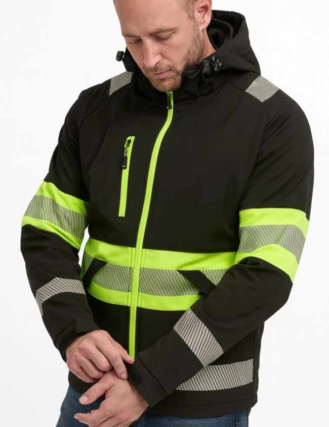Kurtka softshell odblaskowa Bosafety Valencia C1 | Balticbhp.pl