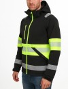Kurtka softshell odblaskowa Bosafety Valencia C1 | Balticbhp.pl