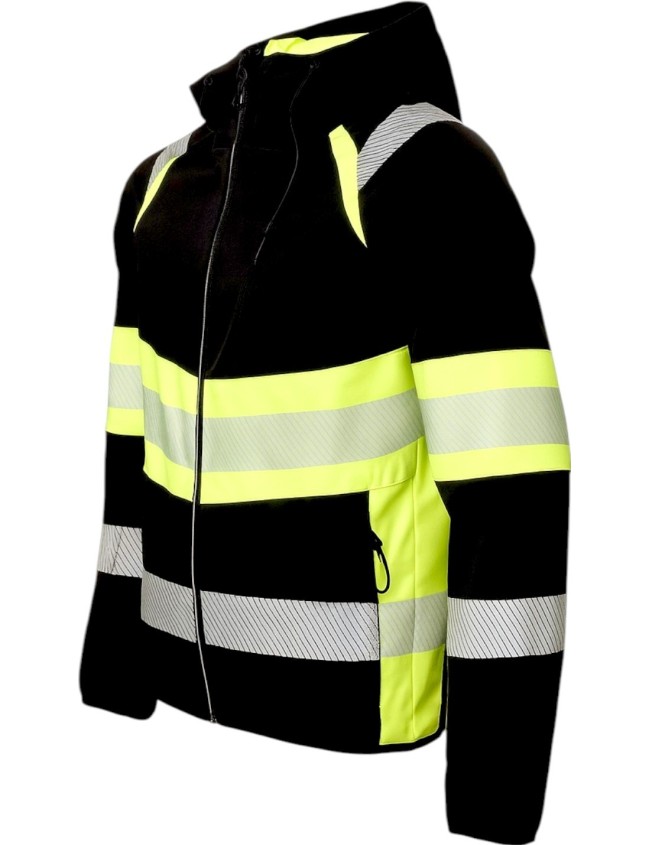 Bluza softshell odblaskowa Bosafety Topek C1 | Balticbhp.pl