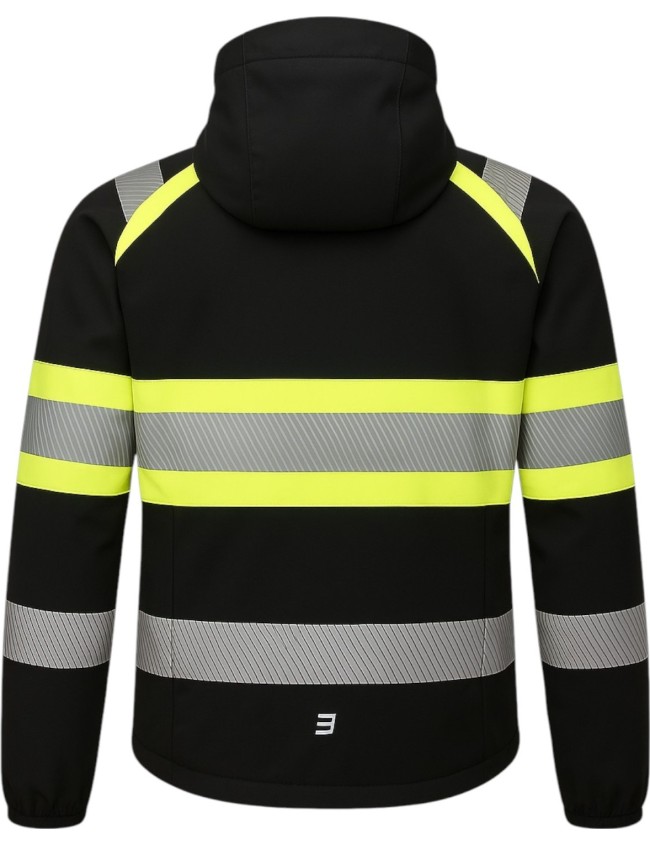 Bluza softshell odblaskowa Bosafety Topek C1 | Balticbhp.pl