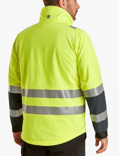 Kurtka softshell męska odblaskowa Snickers 1539 | Balticbhp.pl