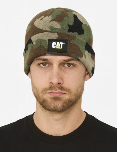 Czapka zimowa CAT Label Cuff | Balticbhp.pl