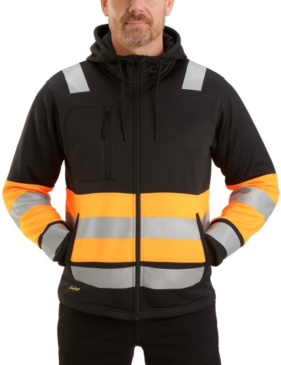 Bluza odblaskowa z kapturem Snickers 8038