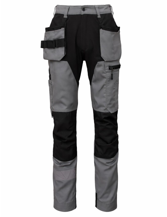 Spodnie robocze elastyczne Bosafety Mashup Plus | Balticbhp.pl