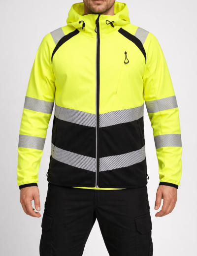 Kurtka softshell odblaskowa Bosafety Topek C2