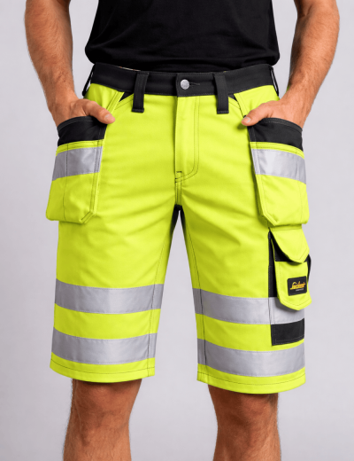 Spodenki robocze Snickers Workwear 3033 Hi-Vis