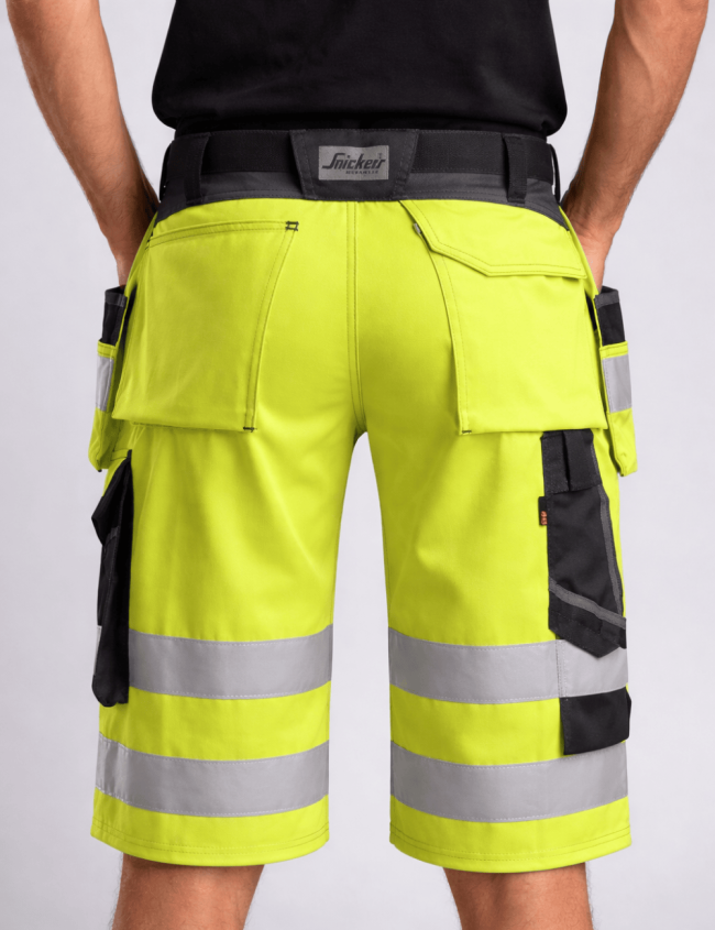 Spodenki robocze Snickers Workwear 3033 Hi-Vis