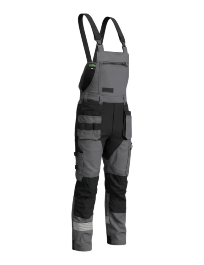 Spodnie robocze ogrodniczki BoSafety Mashup Plus