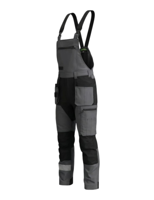 Spodnie robocze ogrodniczki BoSafety Mashup Plus