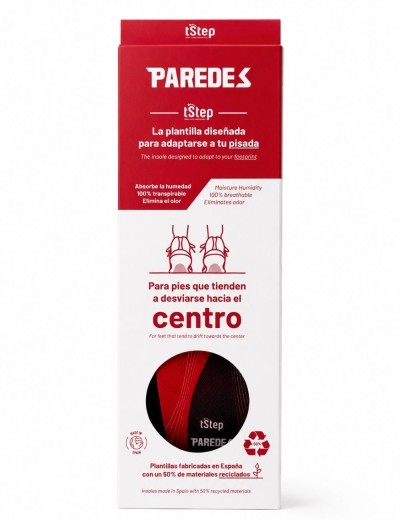 Wkładki do butów Paredes neutralne