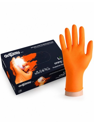 Rękawice jednorazowe nitrylowe Procera GRIPZZLY 50 szt | Balticbhp.pl