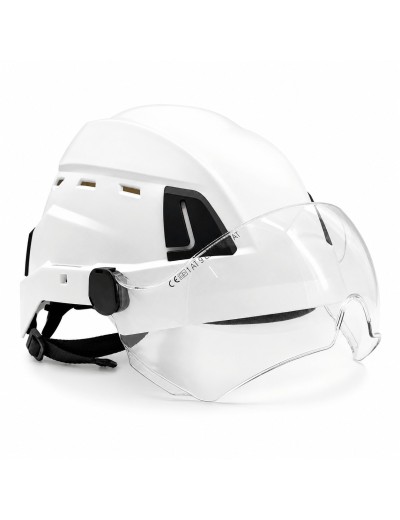 Kask ochronny z okularami zintegrowanymi Protekt Atra V40